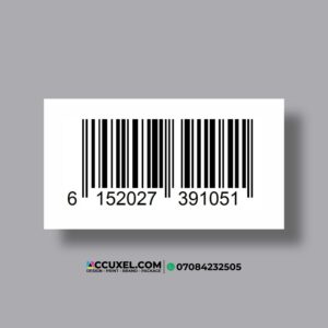 Single scannable Barcode For Your Product
