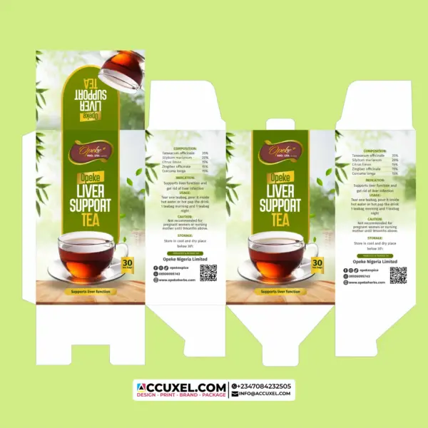Green Tea Box Packaging