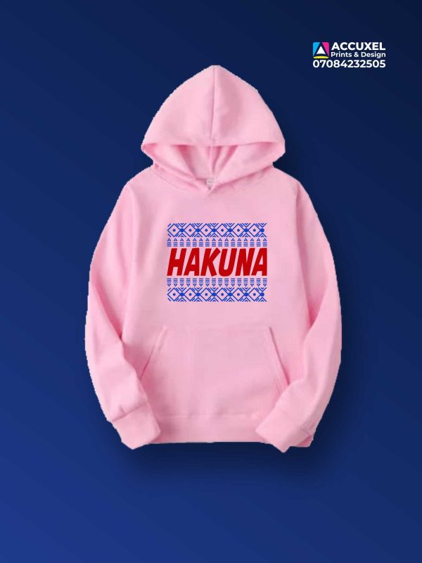 Hakuna Matata Branded Hoodie