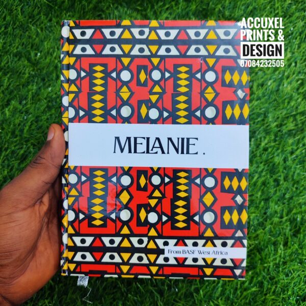 Handcrafted African Ankara Fabric Notebook