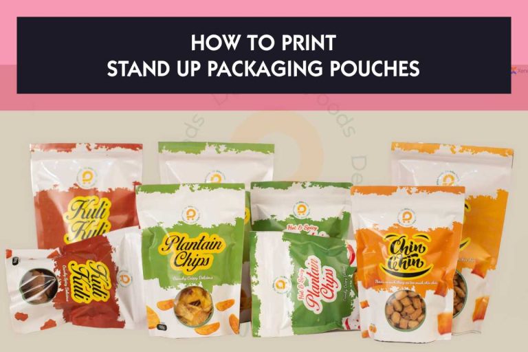 How To Print Stand Up Packaging Pouches