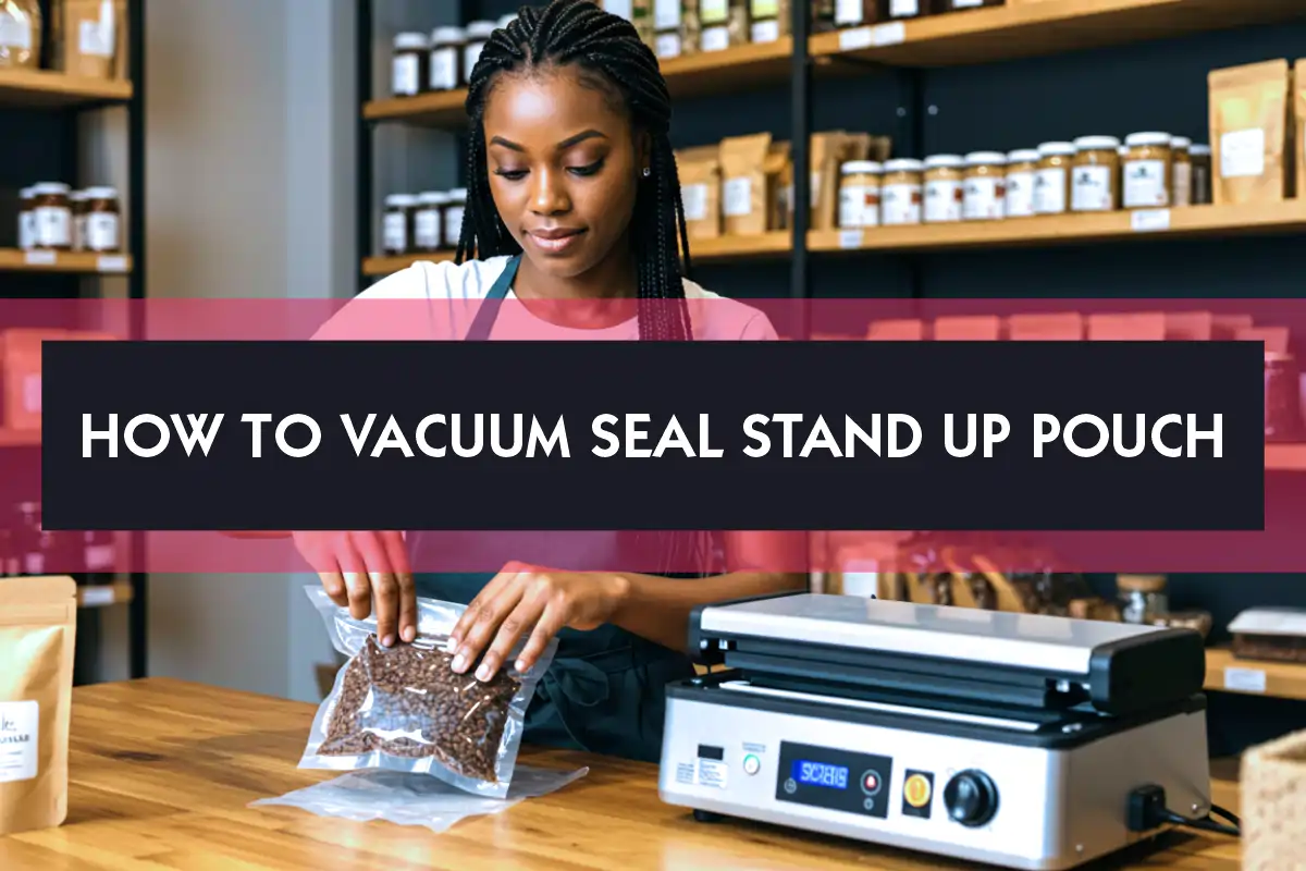 How To Vacuum Seal Stand Up Pouch
