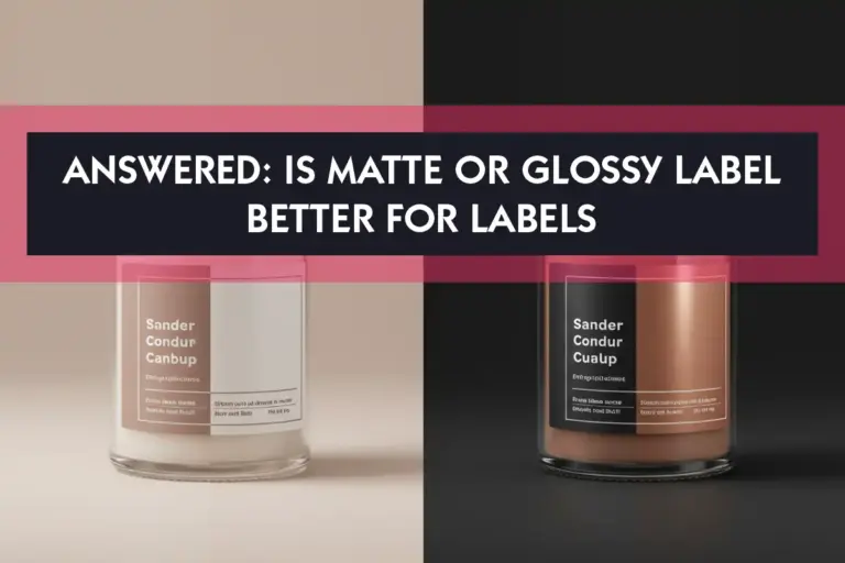 Is Matte Or Glossy Label Better For Labels