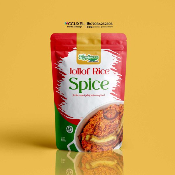 Jollof Rice Spice Pouch Design Printing (front-design)1