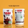 Kilishi packaging front and back design