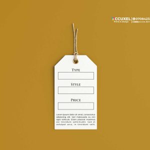 Luxury Hang Tags Design and Printing