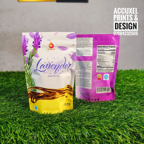 Oil Pouch Packaging Design and Printing