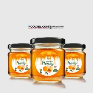 Personalised Circle Honey Labels