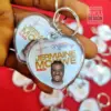 Personalized Acrylic Love Keychain