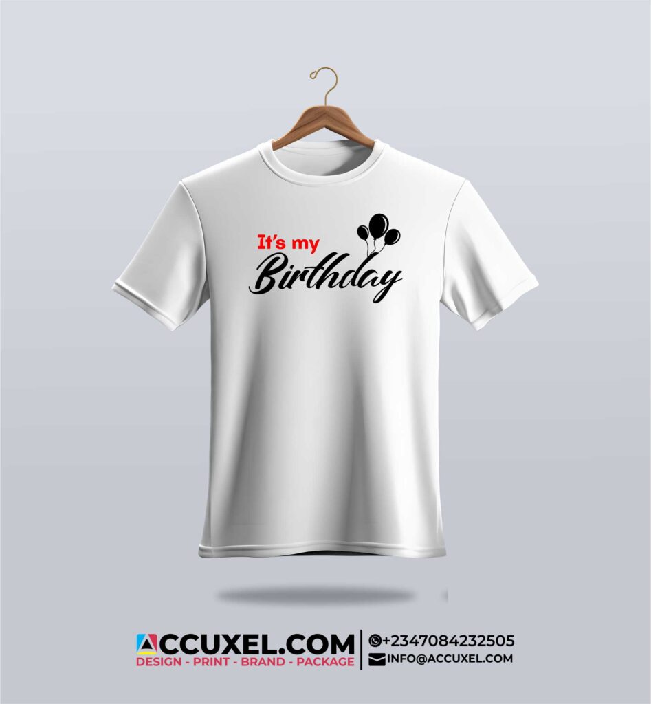 Get Best Quality Customized Birthday Shirt Design And Printing