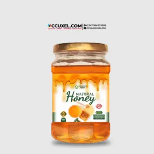 Rectangle Honey Jar Stickers