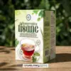 Rigid tisane tea box with matte lamination finish