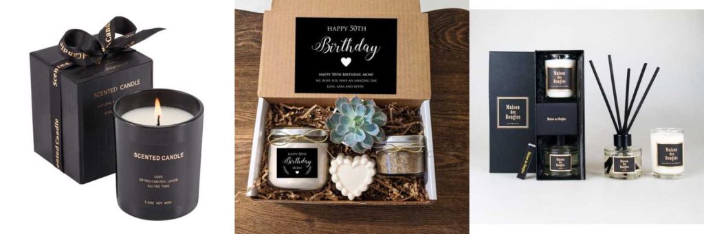 Scented Candles for couple anniversary gifts