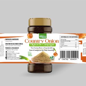 Seasonings Label Stickers Design printing