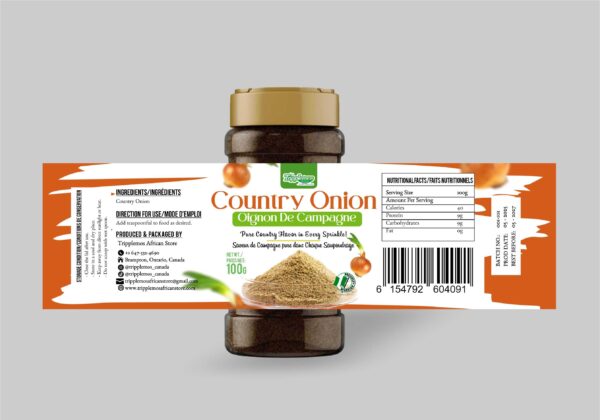 Seasonings Label Stickers Design printing