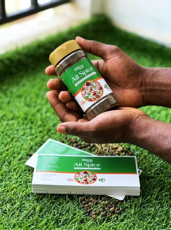 Spice Bottle Label Design Printing