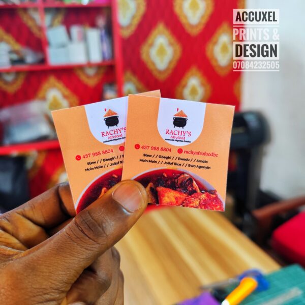 Square Food Packaging Stickers