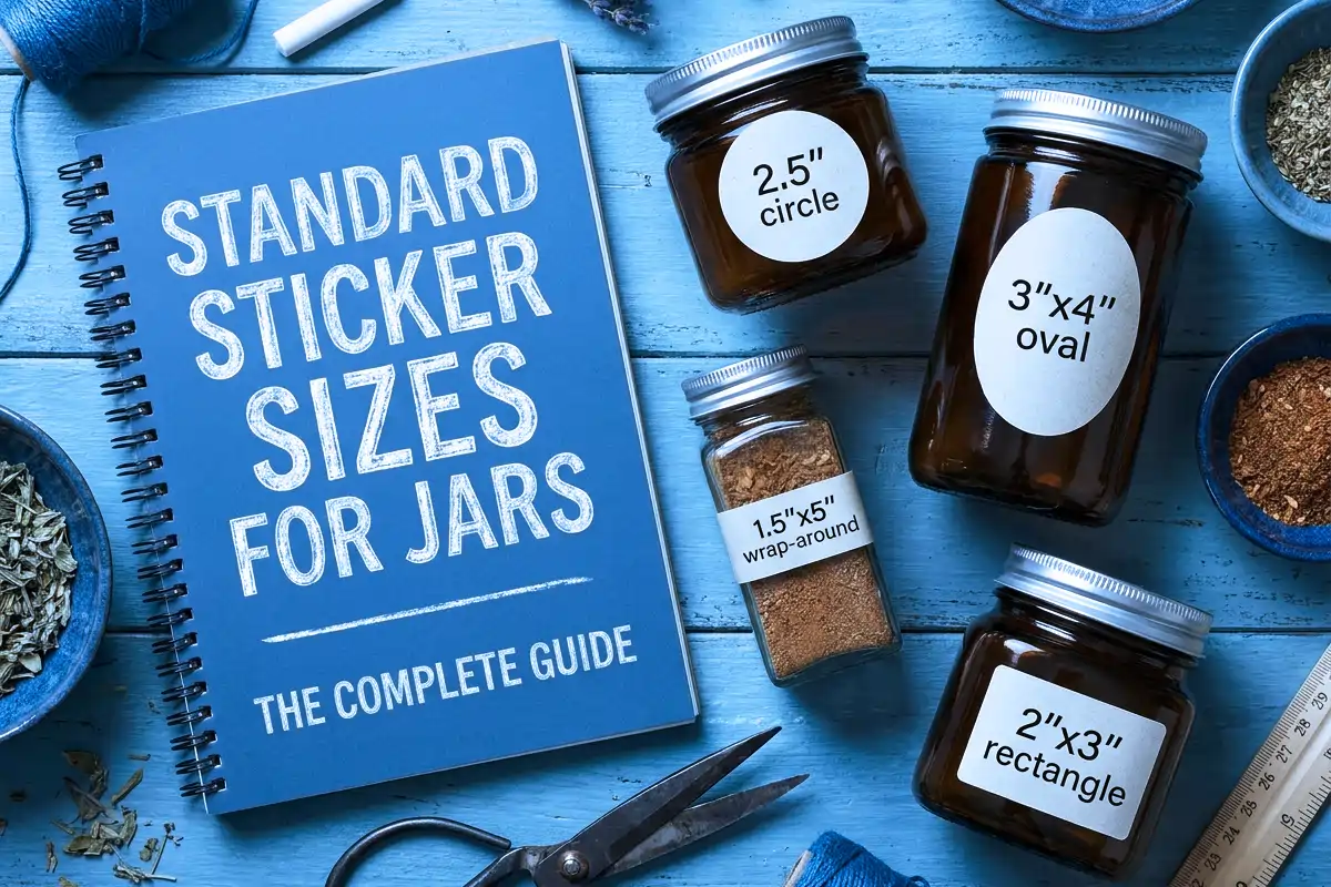 Accuxel - Design and Printing Company in Kwara State, Nigeria 72 Standard Sticker Sizes for Jars