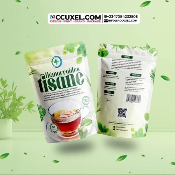 Tisane Tea Packaging Pouch