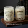 Transparent Candle Label Sticker Printing