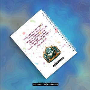 Walimat jotter design back