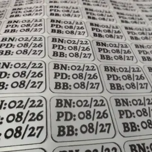 Accuxel - Design and Printing Company in Kwara State, Nigeria 26 Waterproof Batch Code And Expiry Labels Roll