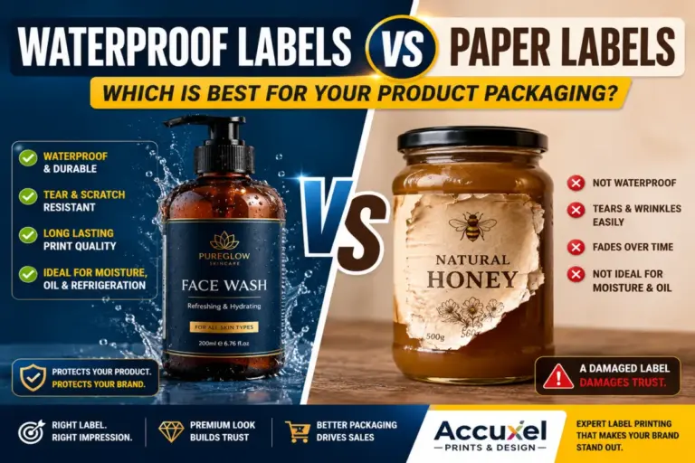 Waterproof Labels vs Paper Labels