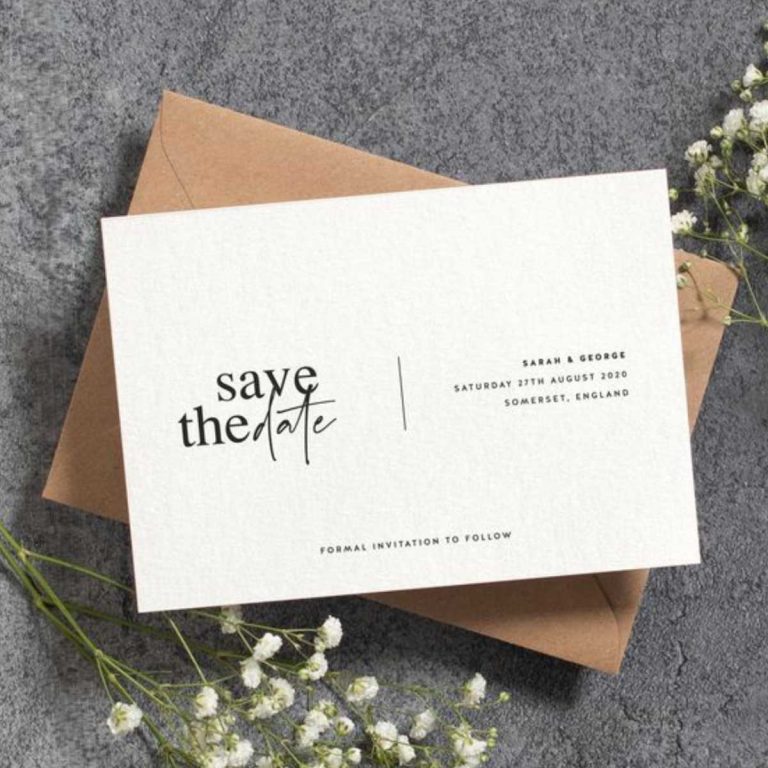 EXPLAINED What Is The Difference Between Save The Date And Wedding Invitations Design And