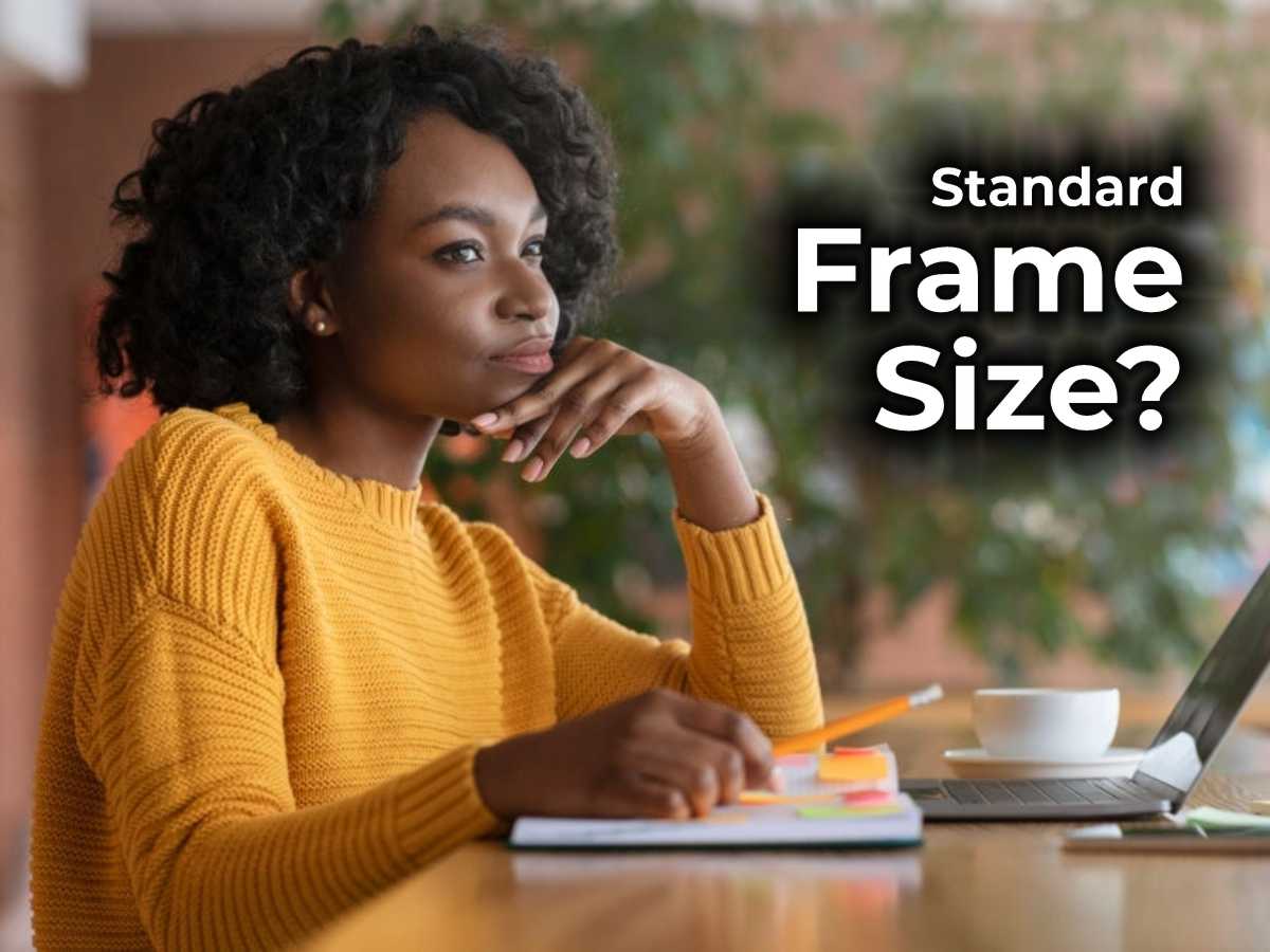 standard poster frame sizes