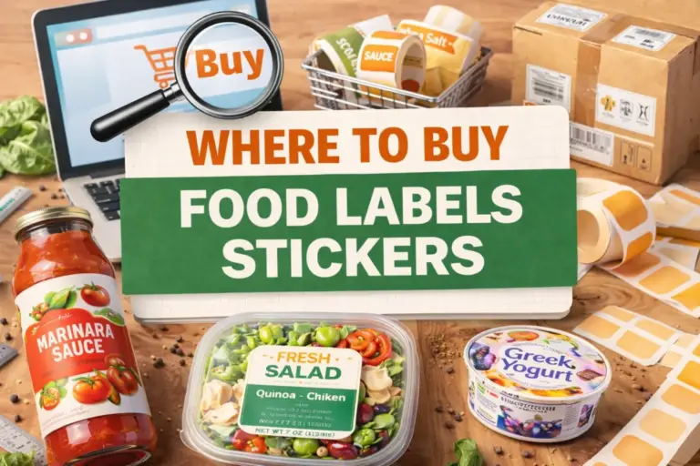 Where To Buy Food Labels Stickers