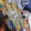 Yam Flour Packaging Pouch Design Printing