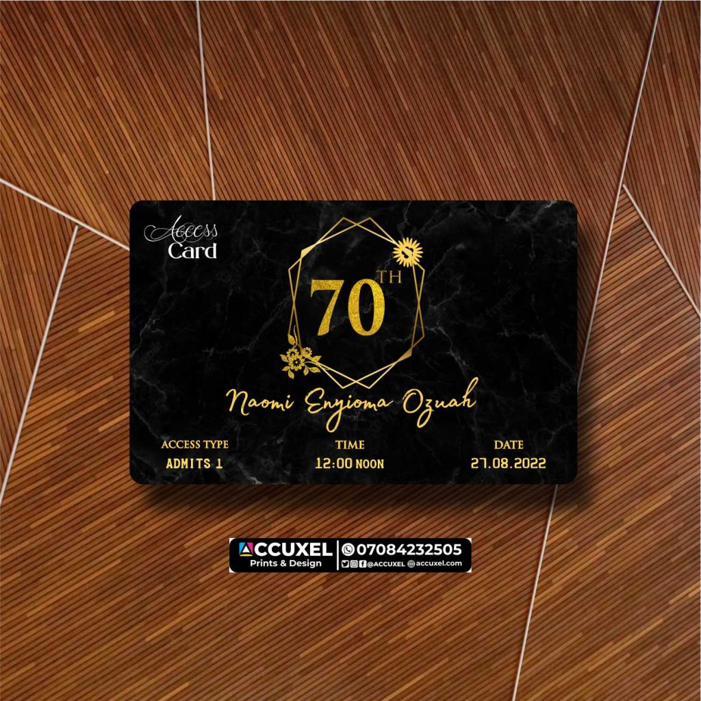 Get Custom Birthday Access Cards Design And Printing Design And