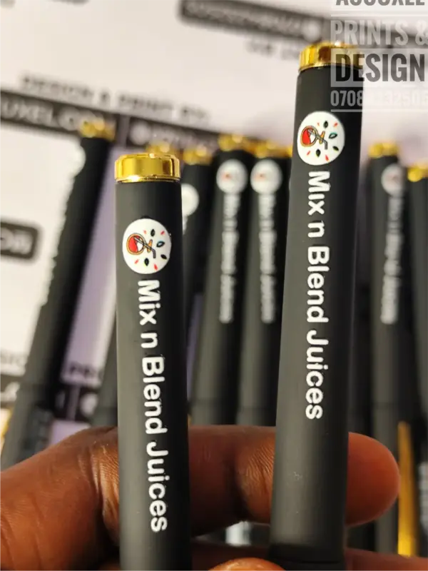 custom branded corporate pens with logo printing