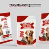 custom dog soap packaging pouch with logo