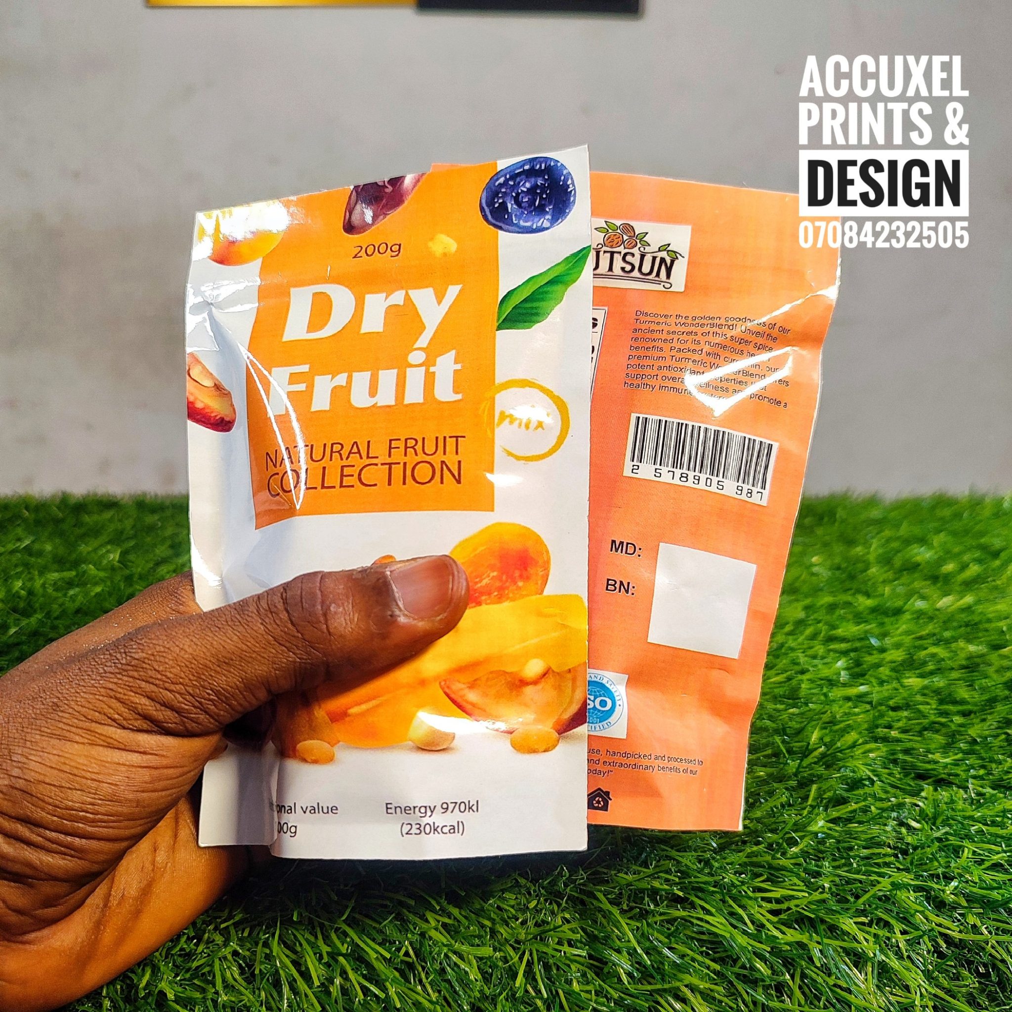 Get Custom Dry Fruits Pouch Packaging Design And Printing (Low Minimum ...