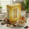 custom granola box packaging design kraft material