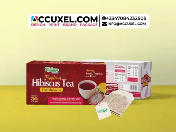 custom tea box packaging design