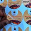 durable Circle Labels Stickers