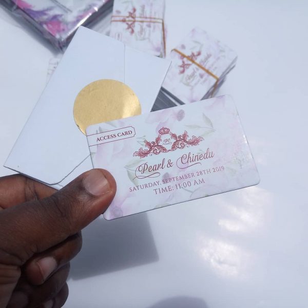 event access card printing
