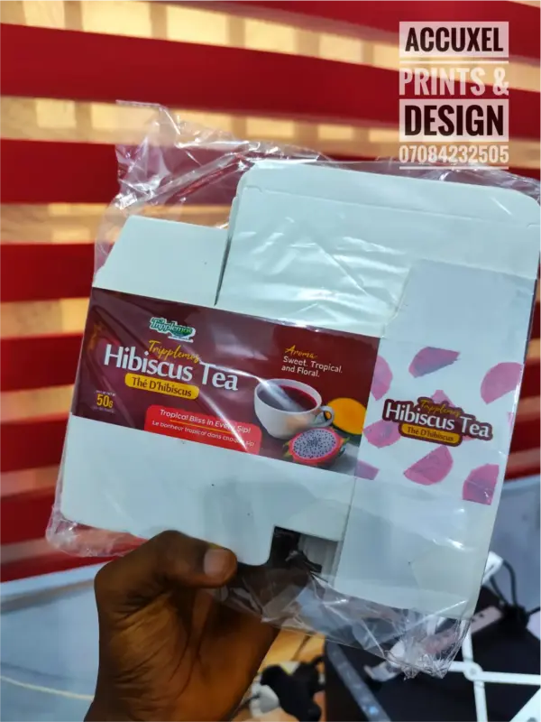food grade tea packaging carton design