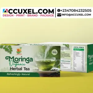 Accuxel - Design and Printing Company in Kwara State, Nigeria 16 herbal tea packaging box mockup retail shelf display