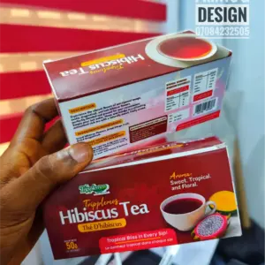 hibiscus tea packaging box printing service