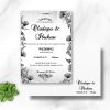 nigerian white wedding invitation cards design and printing