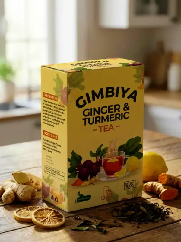 premium ginger tea packaging boxes