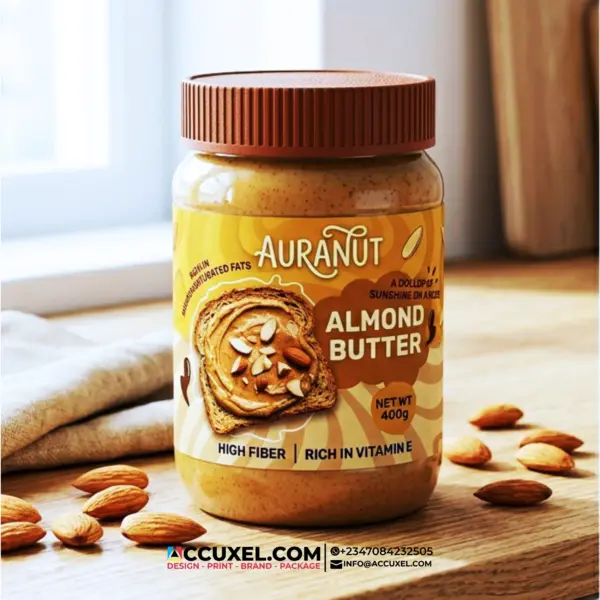 premium peanut butter jar labels printing
