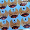 printed Round Food Packaging Stickers