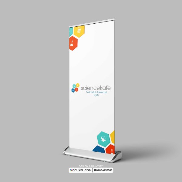 retractable banner for company design and printing