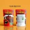 spicy kilishi pouch packaging front and back design