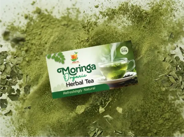 premium herbal tea packaging matte lamination finish