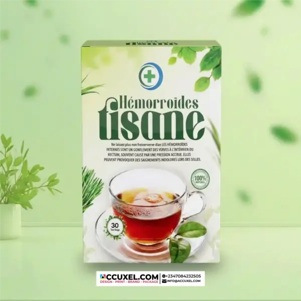 tisane tea packaging box